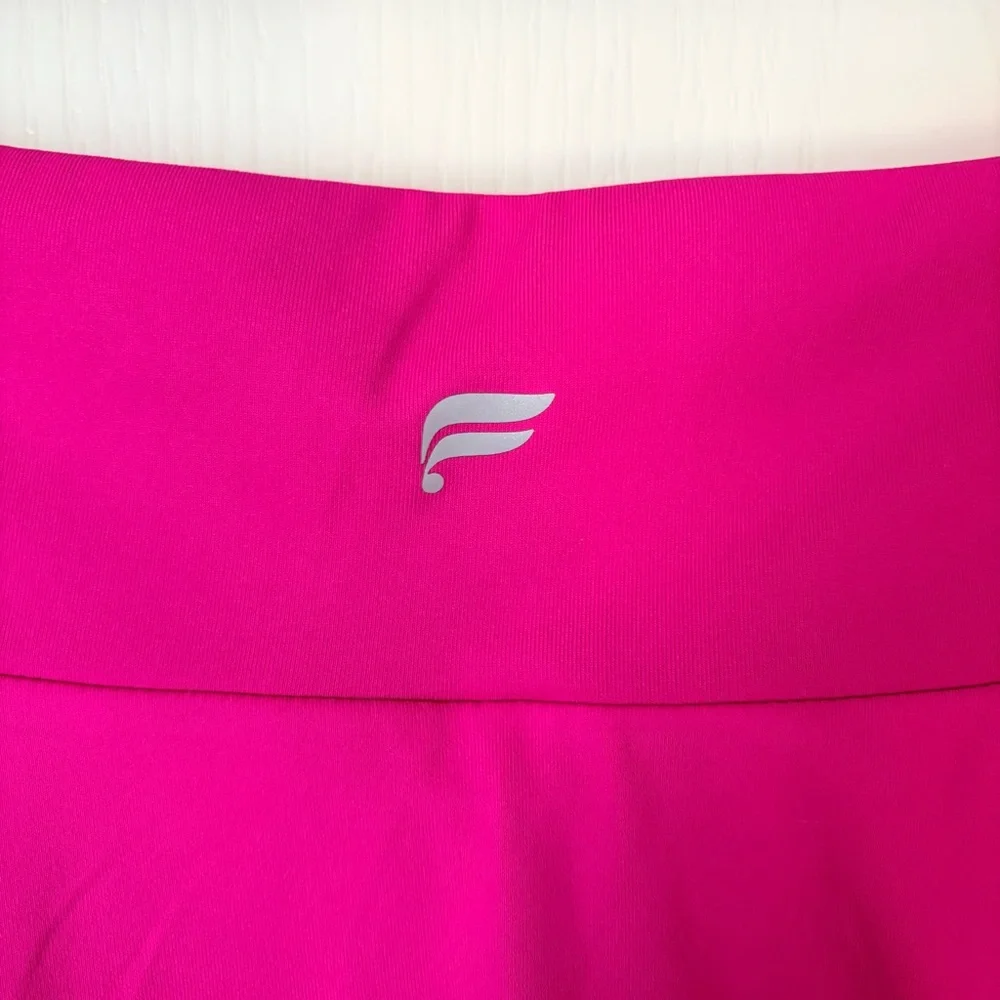 Fabletics NWT Crossover Flounce Skirt Ultra Mini, Dragonfruit Pink, Medium - Picture 7 of 11